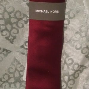 "Michael Kors" Maroon Tie
